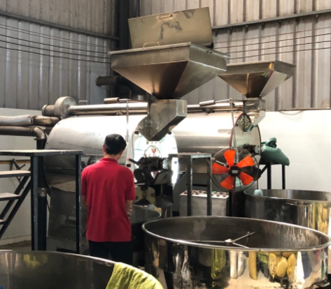 máy rang cafe công nghiệp