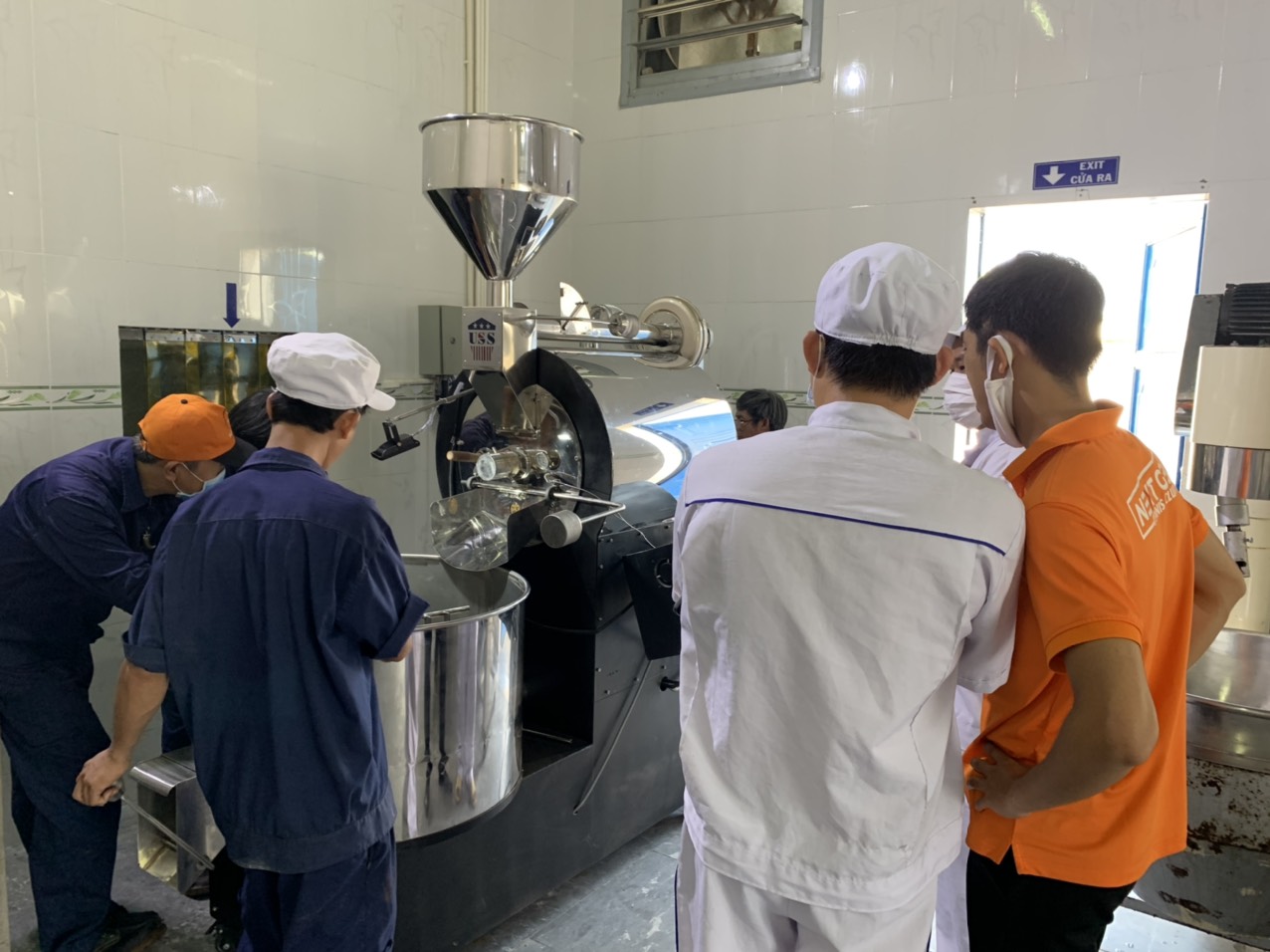 Máy rang cà phê rất phổ biến tại Việt Nam.