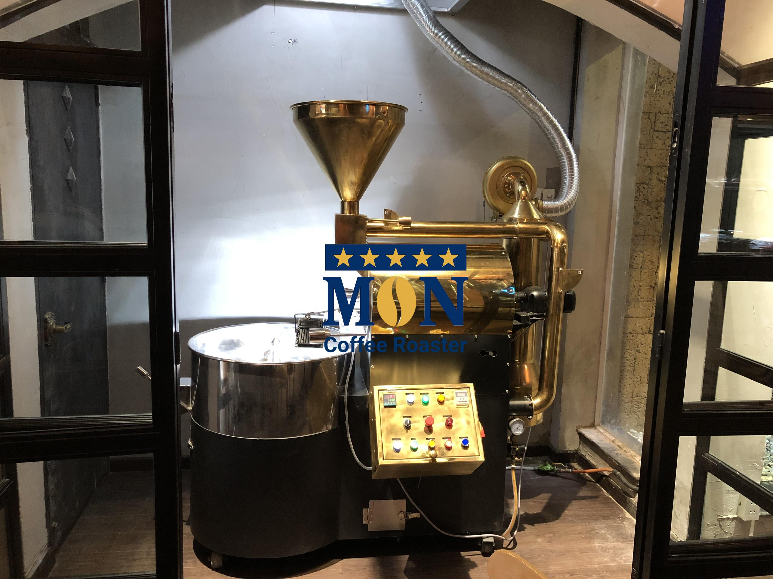 Máy rang cà phê 20kg - uy tín chất lượng