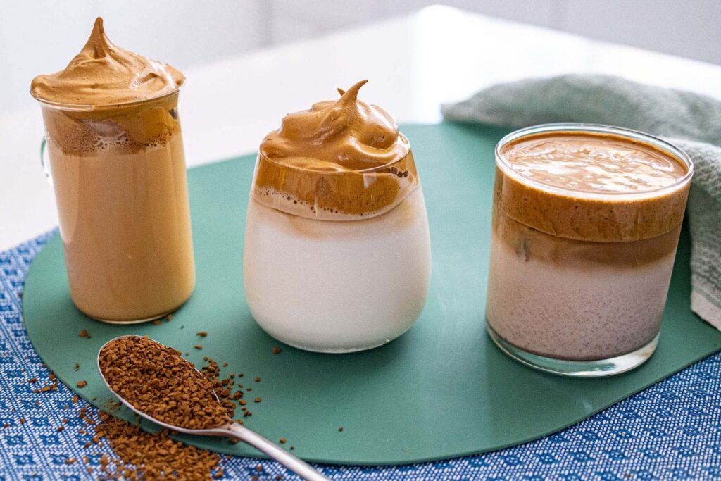 Cách làm cafe bọt
