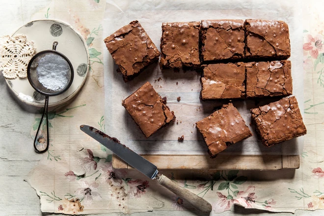 Công thức làm bánh Brownie Sôcôla Cà Phê