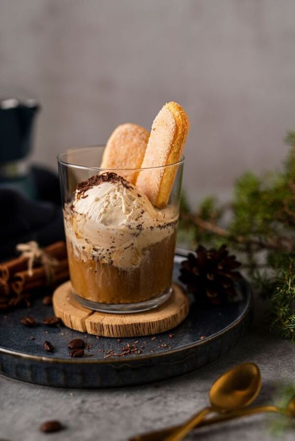 Eiskaffee khác gì với Affogato