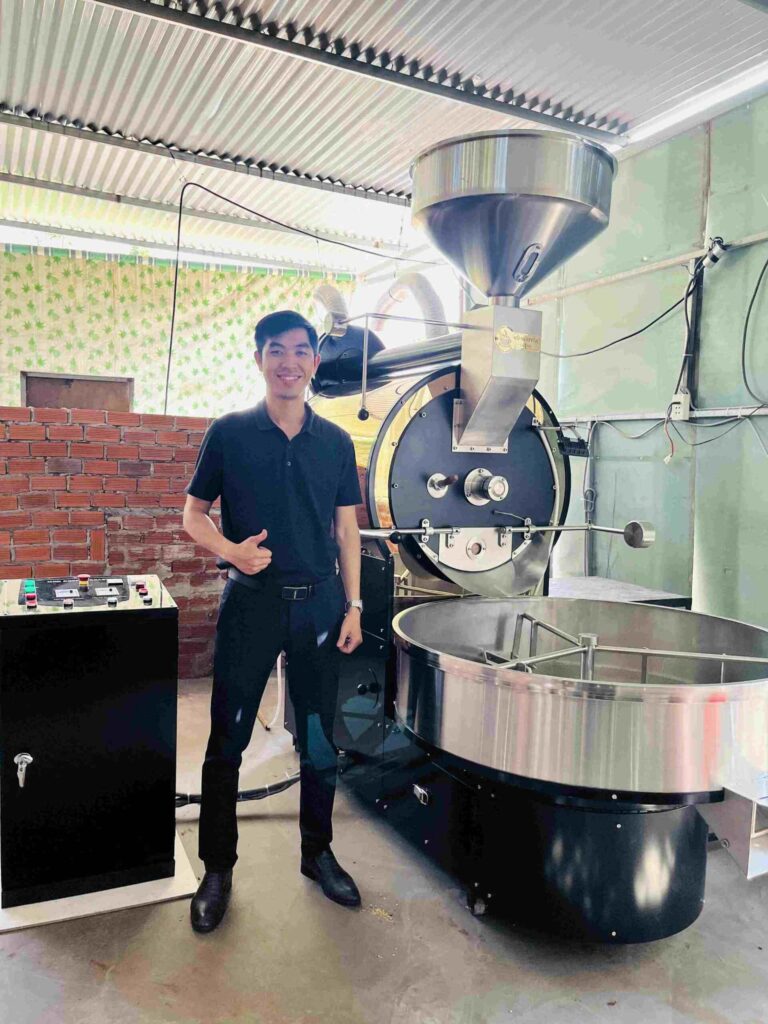 Giá máy rang cà phê 30kg Mon Roaster