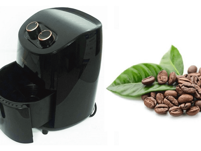 Gợi ý dụng cụ rang cà phê - Nồi chiên không dầu