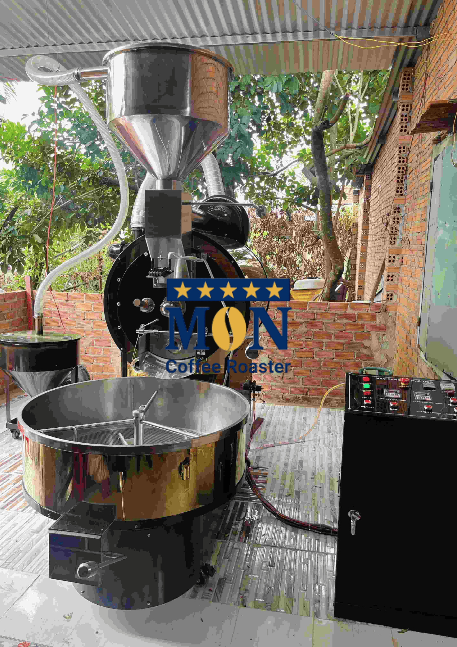 máy rang cafe công nghiệp giá rẻ