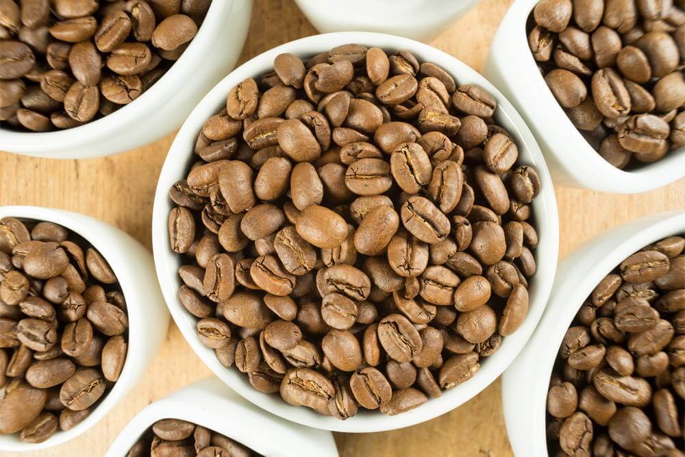 Mức độ rang nhạt của hạt cà phê Americano