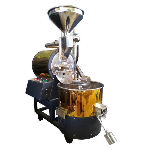 Rang cà phê chín đều bằng máy rang Hot Air