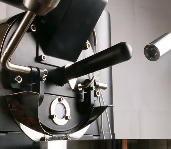 trống rang cà phê bằng Carbon