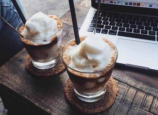 Cách làm cà phê kem dừa