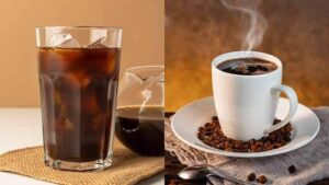 cà phê lạnh và cà phê truyền thống