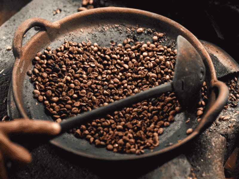 dụng cụ rang cà phê
