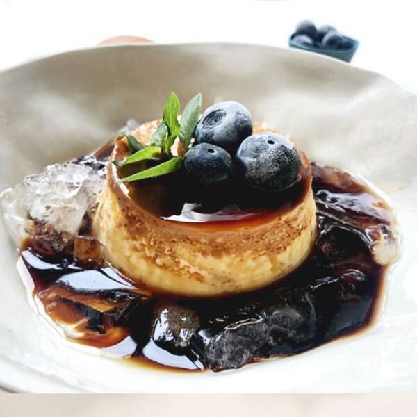 Món bánh flan cà phê