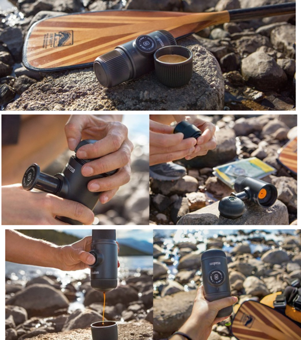 Nanopresso Wacaco cách pha cà phê cho dân phượt