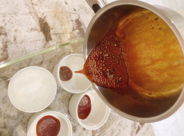 bánh flan cà phê