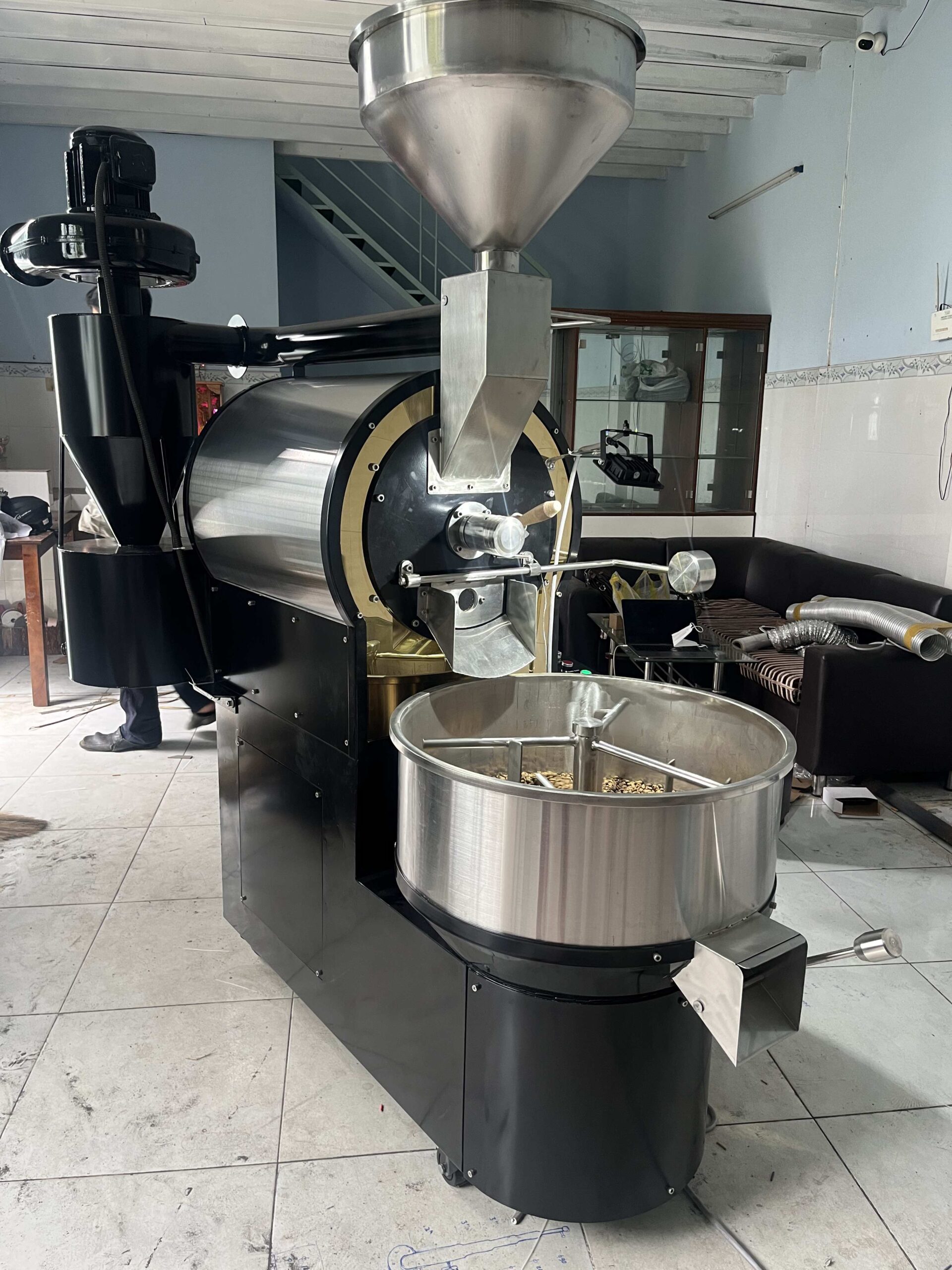 máy rang cà phê 10kg - Mon Roaster may rang ca phe 10kg Mon Roaster scaled