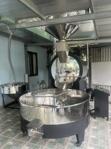 máy rang cà phê 80kg