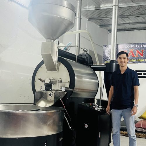 Máy Rang Cà Phê 60Kg