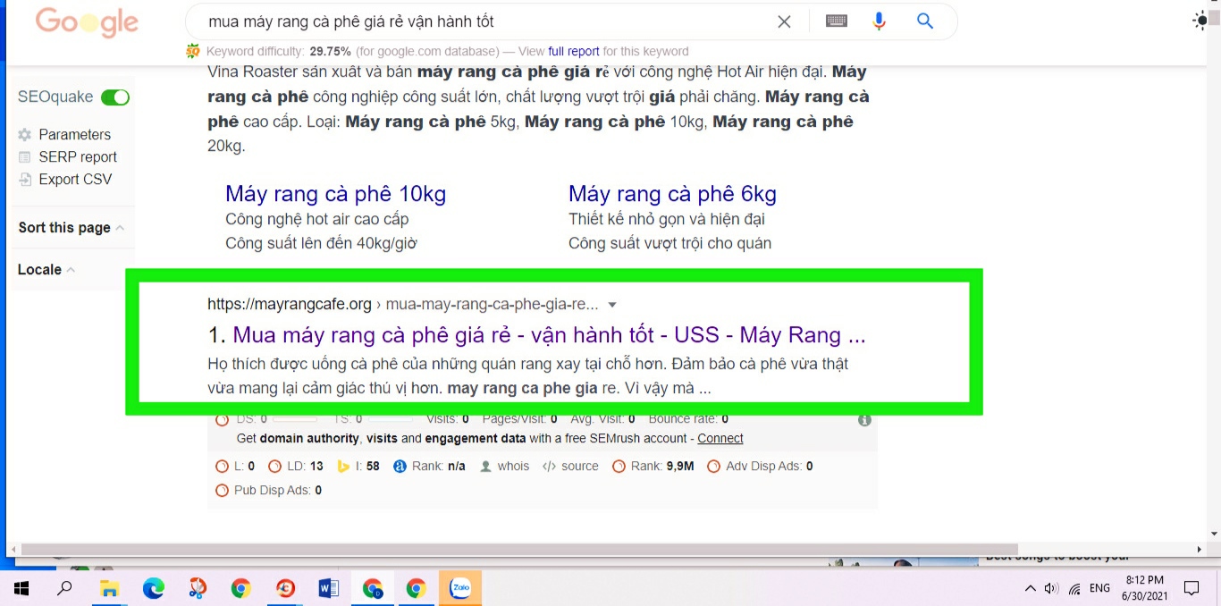 dia chi san xuat may rang cafe chat luong