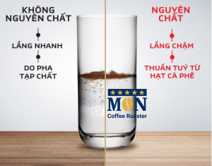 phan biet cafe nguyen chat và ca phe tron tap chat